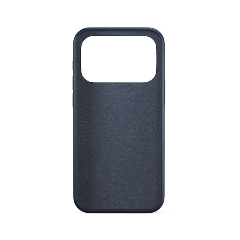Epico Leather Pro Mag+ Case | iPhone 17 Pro | modrá | Qi2 & MagSafe kompatibilní (ochrana camera island)