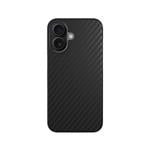 Epico Mag+ Carbon Case for iPhone 16 - černá