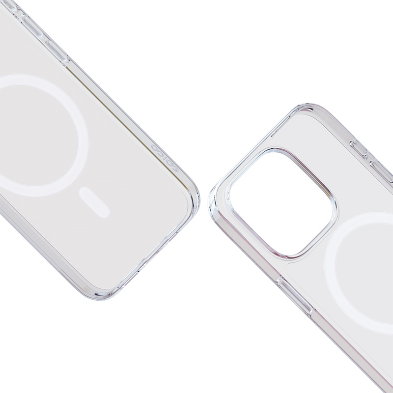 Epico Mag+ Hero Case - Magsafe kompatibilný s iPhone 15 Pro Max - priehľadný