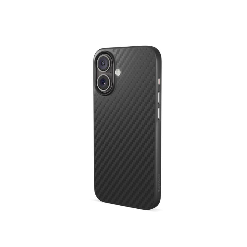Epico Mag+ Hybrid Carbon Case iPhone 16 Plus - černá