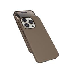Epico Mag+ Kožený kryt na iPhone 15 Pro - pieskový