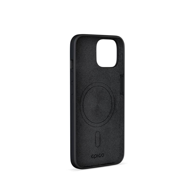 Epico Mag+ Silicone Case for iPhone 15 Plus  - MagSafe compatible - černá
