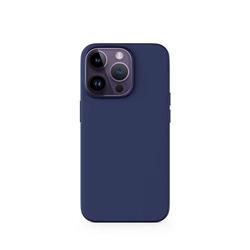 Epico Mag+ Silicone Case for iPhone 15 Plus - MagSafe compatible - modrá