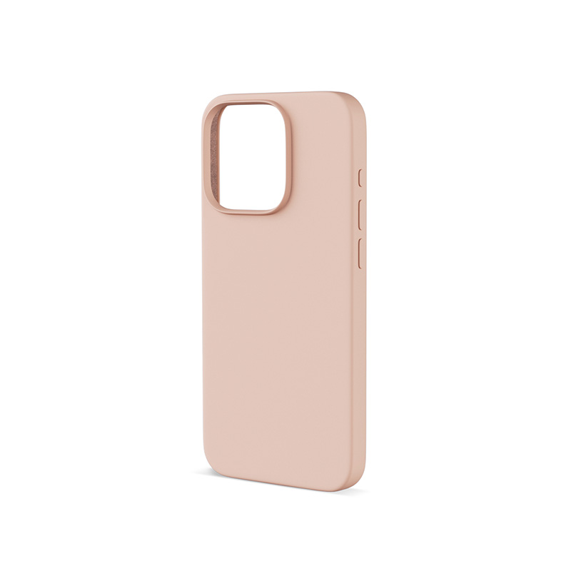 Epico Mag+ Silicone Case for iPhone 15 Pro - MagSafe compatible - růžová