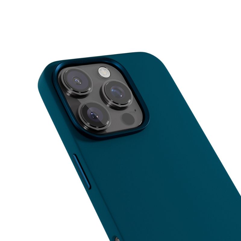 Epico Mag+ Silicone Case Pro iPhone 16 Pro - petrolejová modrá