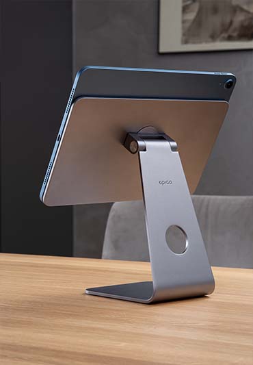 Epico Magnetic Stand iPad Pro 12,9" (3.-6. gen)/Air 13" (M2-M4) - space grey