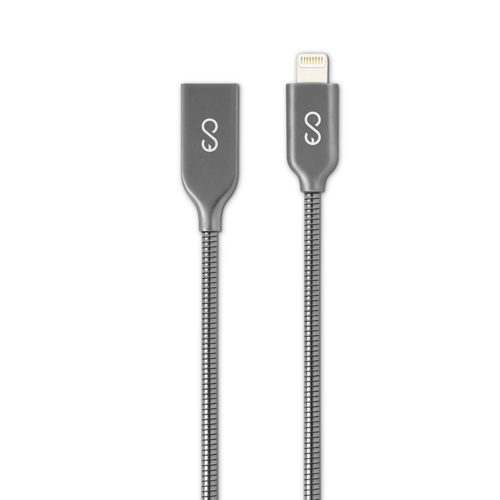 Epico METAL LIGHTNING CABLE 1,2 m (2019) - vesmírne sivá