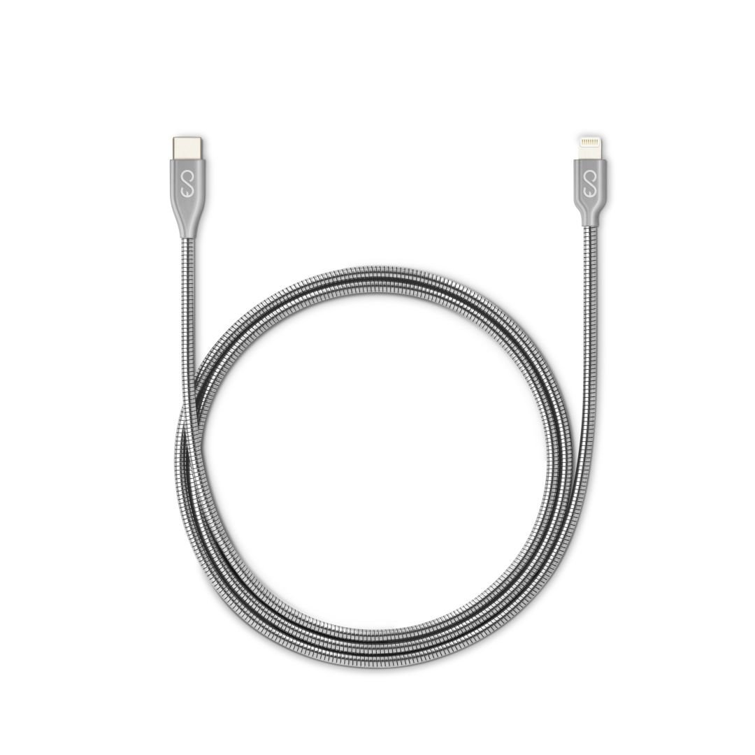 Epico METAL USBC to LIGHTNING CABLE 1.2m silver (9915141900003