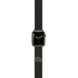 Epico MILANESE BAND PRE APPLE WATCH 42/44/45 mm - dark green