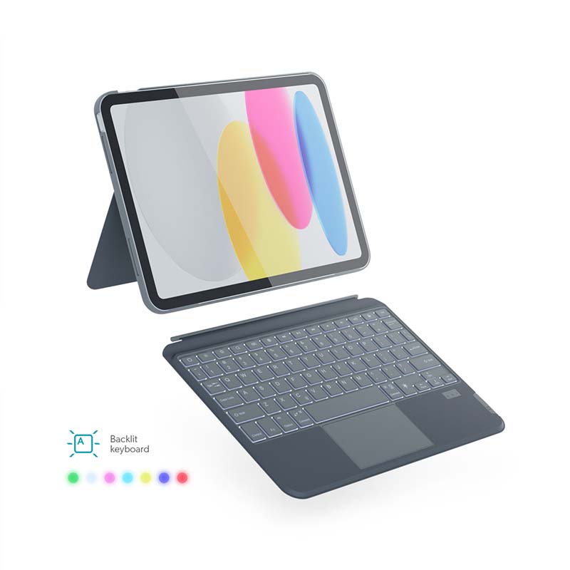 EPICO Pouzdro na tablet s klávesnicí na Apple iPad Pro 11" (2018/2020/2021/2022)/Air 10,9"/10,9" M1/Air 11" M2/Air 11" M3