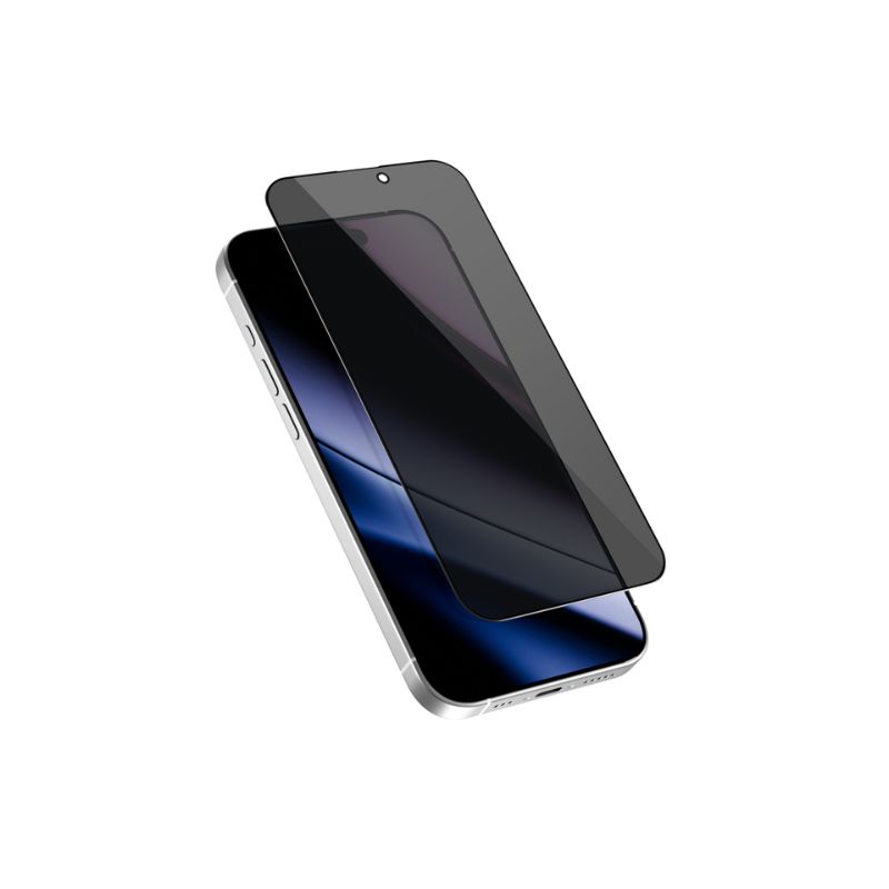 Epico Privacy Glass 3D DF | Ultraširoké pokrytie | iPhone 16 Pro/17