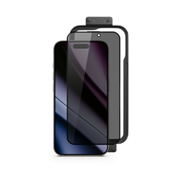Epico Privacy Glass 3D pre iPhone 16 s inštalačným rámom