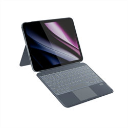 Epico Puzdro s podsvietenou klávesnicou pre iPad Pro 11" (3.-6. generácia)/Air 10,9" (A14-M1)/Air 11" (M2-M4) - SK/sivá