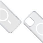EPICO Resolve Case Magnetic - MagSafe Compatible iPhone 15 Plus - transparentní