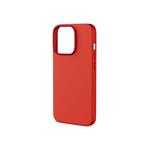 EPICO SILICONE MAGNETIC - MAGSAFE COMPATIBLE CASE iPhone 14 Pro - tmavo červená