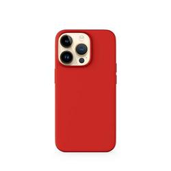 EPICO SILICONE MAGNETIC - MAGSAFE COMPATIBLE CASE iPhone 14 Pro - tmavo červená