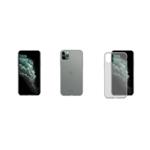 Epico SILIKÓNOVÉ puzdro na iPhone 12 mini (5,4") - čierne priehľadné