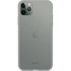 Epico SILIKÓNOVÉ puzdro na iPhone 12 mini (5,4") - čierne priehľadné