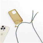 EPICO silikonový kryt se šňůrkou pro iPhone 13 / 14 (6,1") - písková