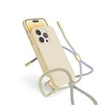 EPICO silikónový kryt so šnúrkou pre iPhone 14 Plus (6,7") - ružový