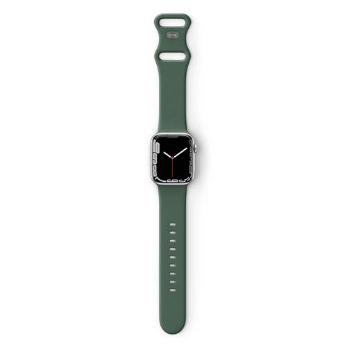 Epico SILIKÓNOVÝ PÁSEK PRE APPLE WATCH 42/44/45 mm - zelený