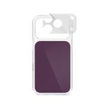Epico Tile Mag+ Case iPhone 17 Pro Max/18 Pro Max Qi2 & MagSafe kompatibilní - tmavě fialová
