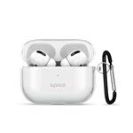 Epico Transparent Cover pro Airpods Pro - bílá transparentní