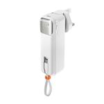 Epico Travel UltraPack 2v1 5000mAh Power Bank a sieťová nabíjačka ET30 - biela