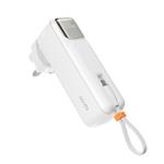 Epico Travel UltraPack 2v1 5000mAh Power Bank a sieťová nabíjačka ET30 - biela