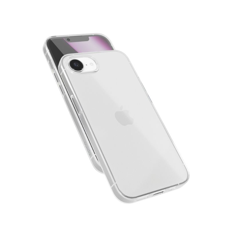 Epico Twiggy lesklé puzdro pre iPhone 16e - transparentné