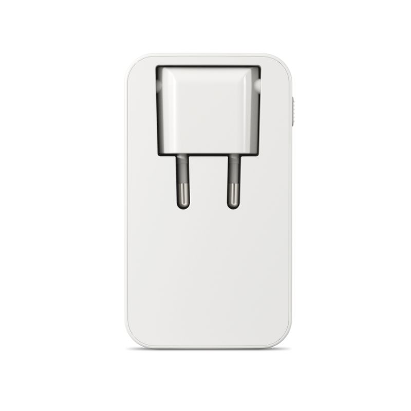 Epico UltraBoost GaN 65W plochá síťová rychlonabíječka EA65 - bílá