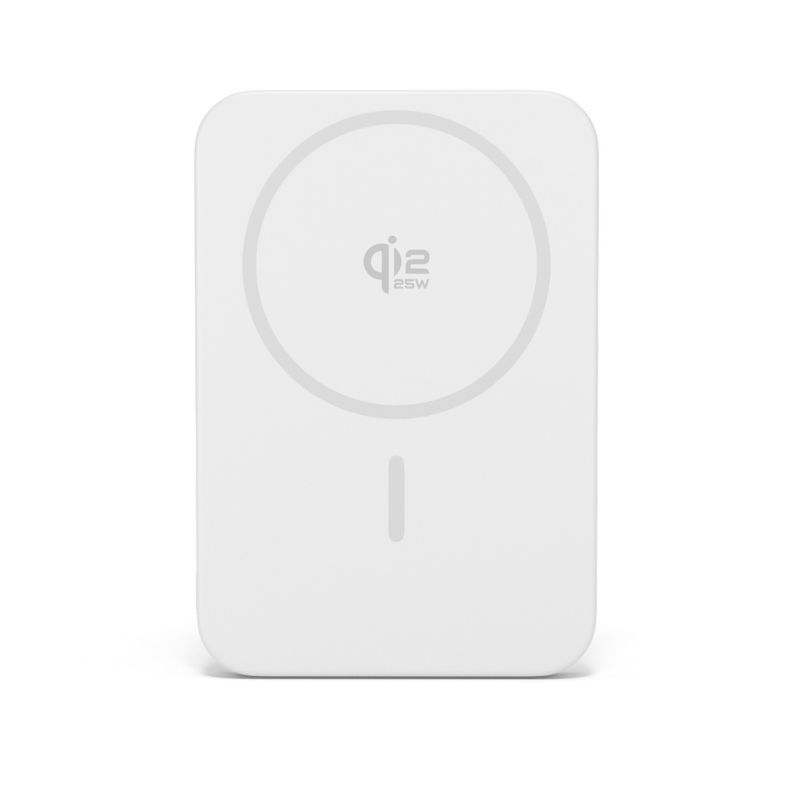 Epico UltraPack Qi2 25W 10000mAh hliníková Mag+ bezdrátová powerbanka EM75 | stříbrná | MagSafe kompatibilní