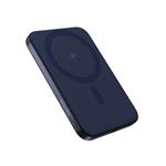 Epico UltraPack Qi2 Slim 5000mAh hliníková Mag+ bezdrátová powerbanka EM51 | tmavě modrá | bezdrátové nabíjení 15W