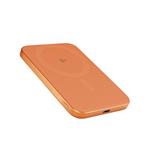 Epico UltraPack Qi2 Slim 5000mAh hliníková Mag+ bezdrôtová powerbanka EM51 | oranžová | 15W