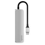 Epico USB-C HUB 4K HDMI - strieborný/čierny