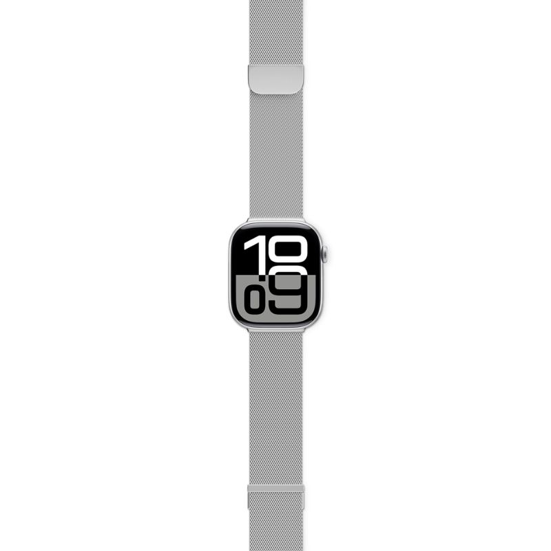 Epico Watch Strap Milanese+ 38/40/41 mm – strieborný