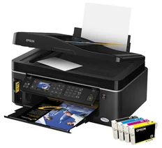 Epson multifunkční inkoustová tiskárna Stylus Office BX600FW MFZ A4 38ppm 4ink ADF CR display FAX WiFi USB LAN
