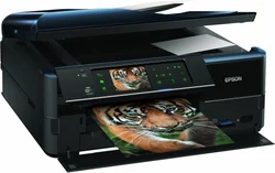 EPSON Stylus Photo PX830FWD, A4 40ppm 6ink CD/DVD displej CR FAX ADF duplex USB2.0 LAN WiFi