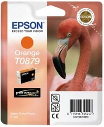 Epson T0879 Orange Ultra Gloss High-Gloss 2 pre Stylus Photo R1900 - originálne C13T08794010