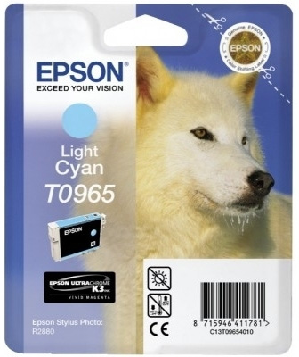 Epson T0965 Atramentová Light Cyan ULTRACHROME K3 pre Stylus Photo R2880 - originálne C13T09654010