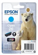 Epson T2612 azúrová - originál C13T26124012
