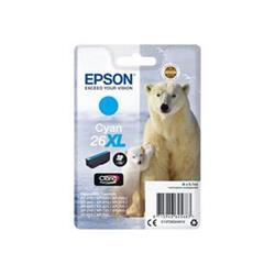 Epson T2632 Cyan, azurová - originál C13T26324012 Pro - Expression Premium XP-600 / XP-605 / XP-700 / XP-800 - Cartridge inkoustové