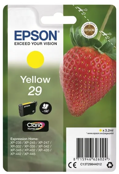 Epson T2984 Yellow 29, žltá - originálne C13T29844012