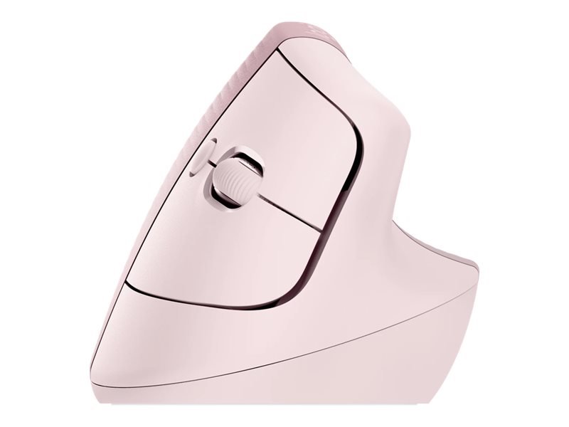 Ergonomická myš Logitech Lift Vertical Dark Rose
