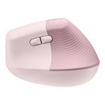 Ergonomická myš Logitech Lift Vertical Dark Rose