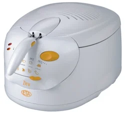 ETA ZIRA plastová fritéza, příkon 1800 W, objem oleje 2 l, nerez