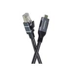 Ethernetový kabel USB-C -> LAN RJ45 10/100/1000 MBIT délka 3m