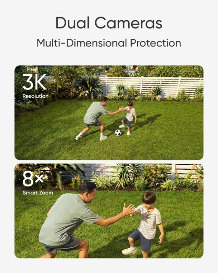 Eufy Kamera s reflektorom E340 Dual 3K (T8425321)