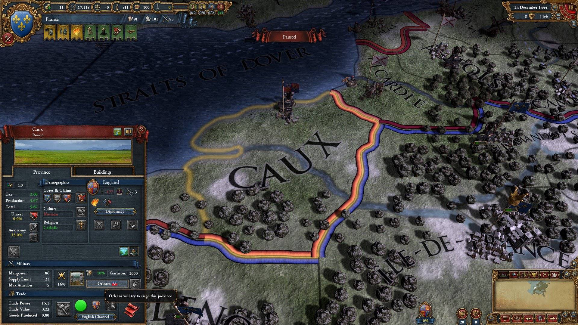 Europa Universalis IV The Art of War Collectio elektronická licence