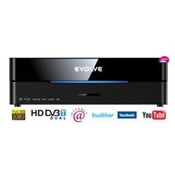 EVOLVE Multimediální HD rekordér Blade DualCorder (2x HD DVB-T tuner/Int/YouTube/1080p/MKV/1GB LAN/WiFi/USB 3.0)/Dolby/DTS/HDMI)